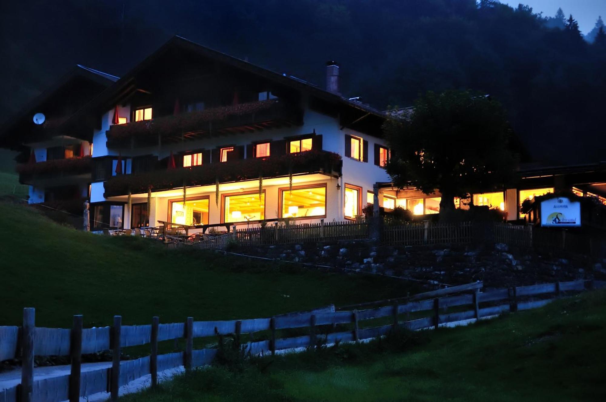 Alpengasthof Hotel Schwand Oberstdorf Esterno foto